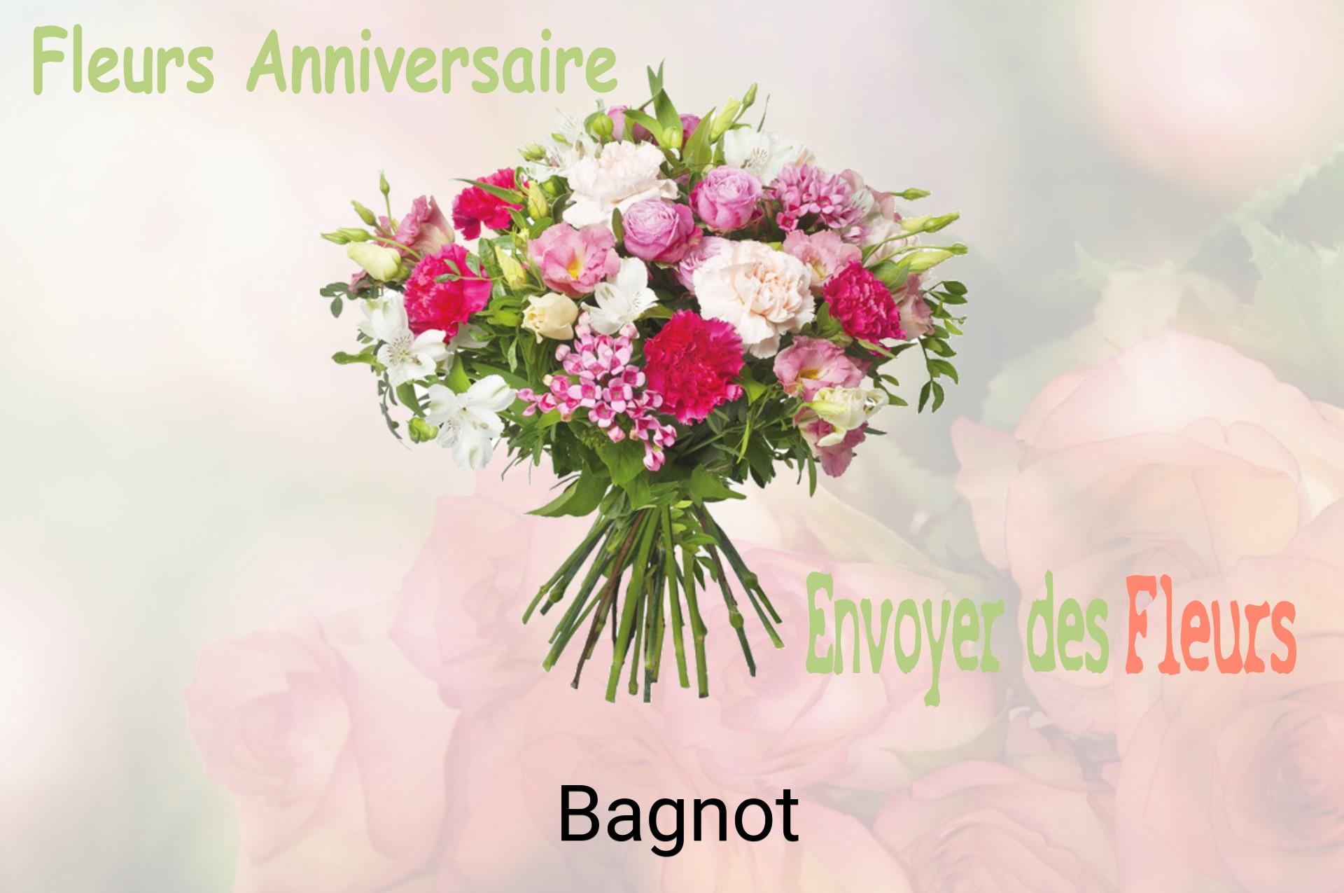Bouquet de fleurs d’anniversaire livré à Bagnot